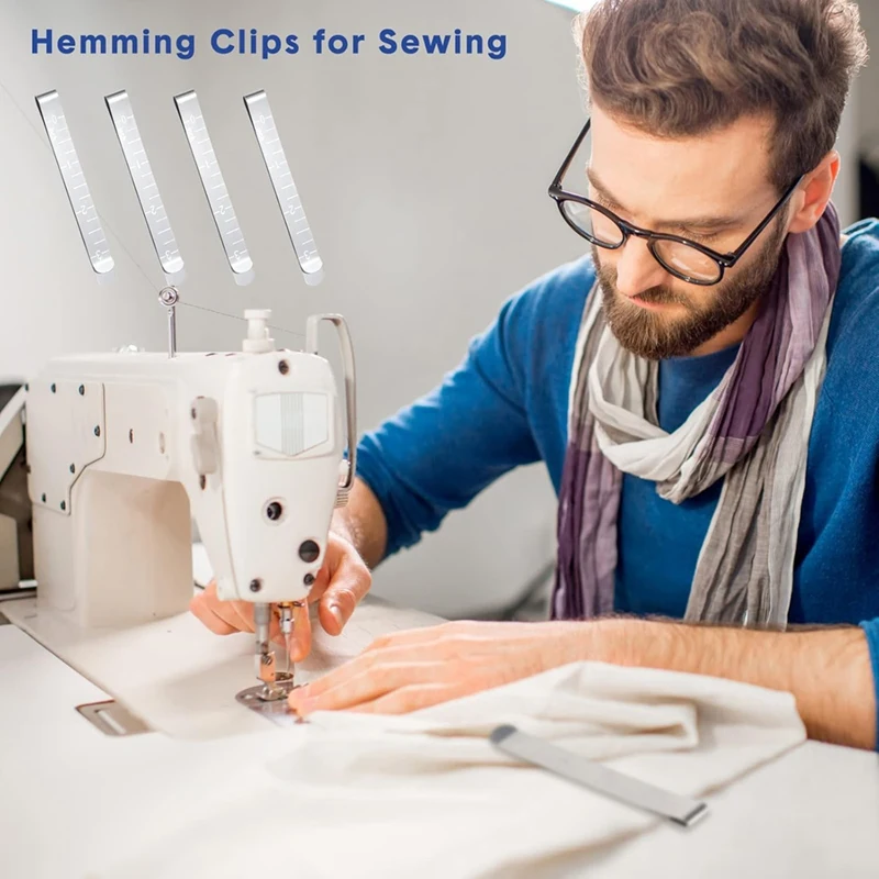 80Pcs Sewing Clips Metal Edging Tools Sewing Clips For Fabric Quilting Pins And Marking Accessories