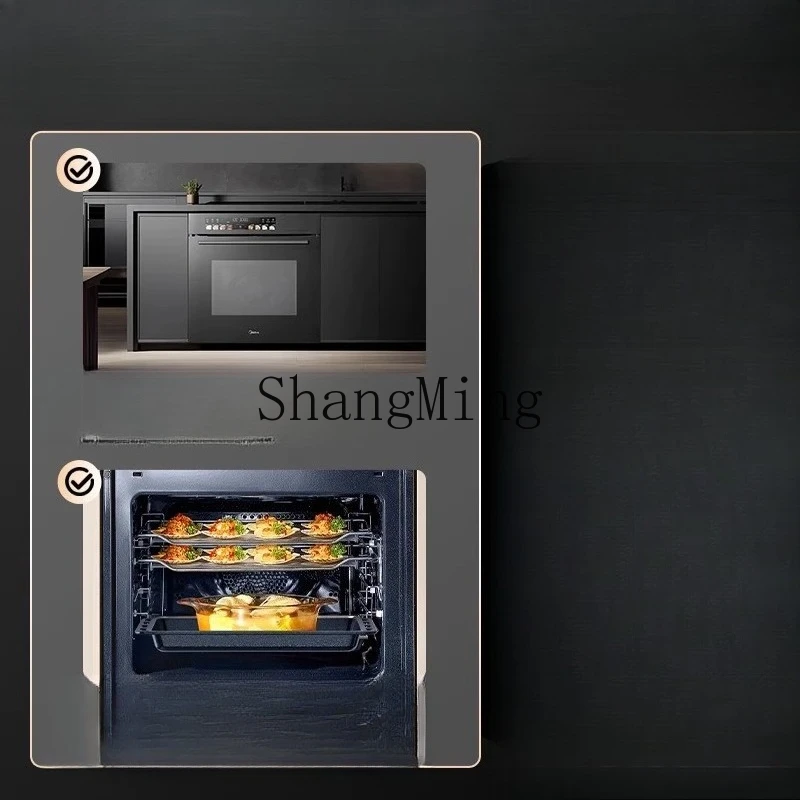 ZYY マイクロ蒸しおよびベーキングマシン埋め込み電気蒸しオーブン家庭用電子レンジ