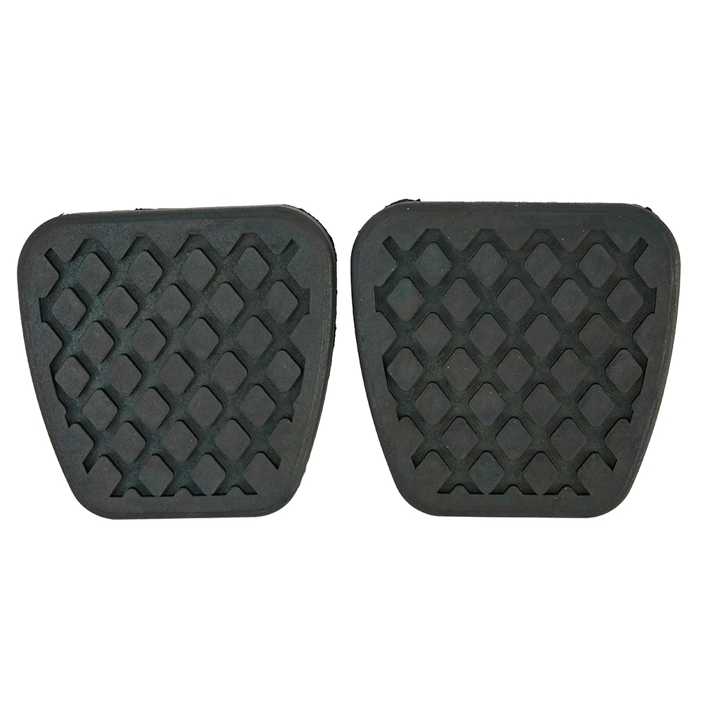 2pcs Car Brake Clutch Pedal Pad Rubber Covers For Honda For Civic For Accord CRVs CRX Element Prelude Acuras CL Integra Legend