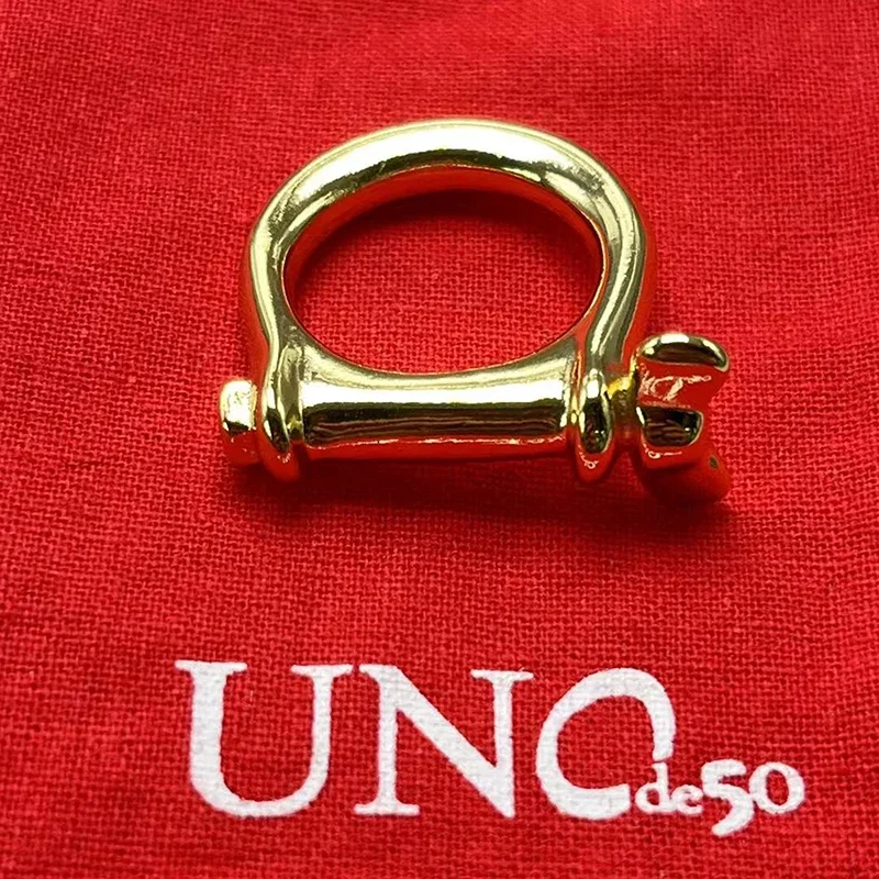 UNode50-anillo exquisito de alta calidad para mujer, bolsa de regalo de joyería romántica con bolsa, europea y americana, 2023