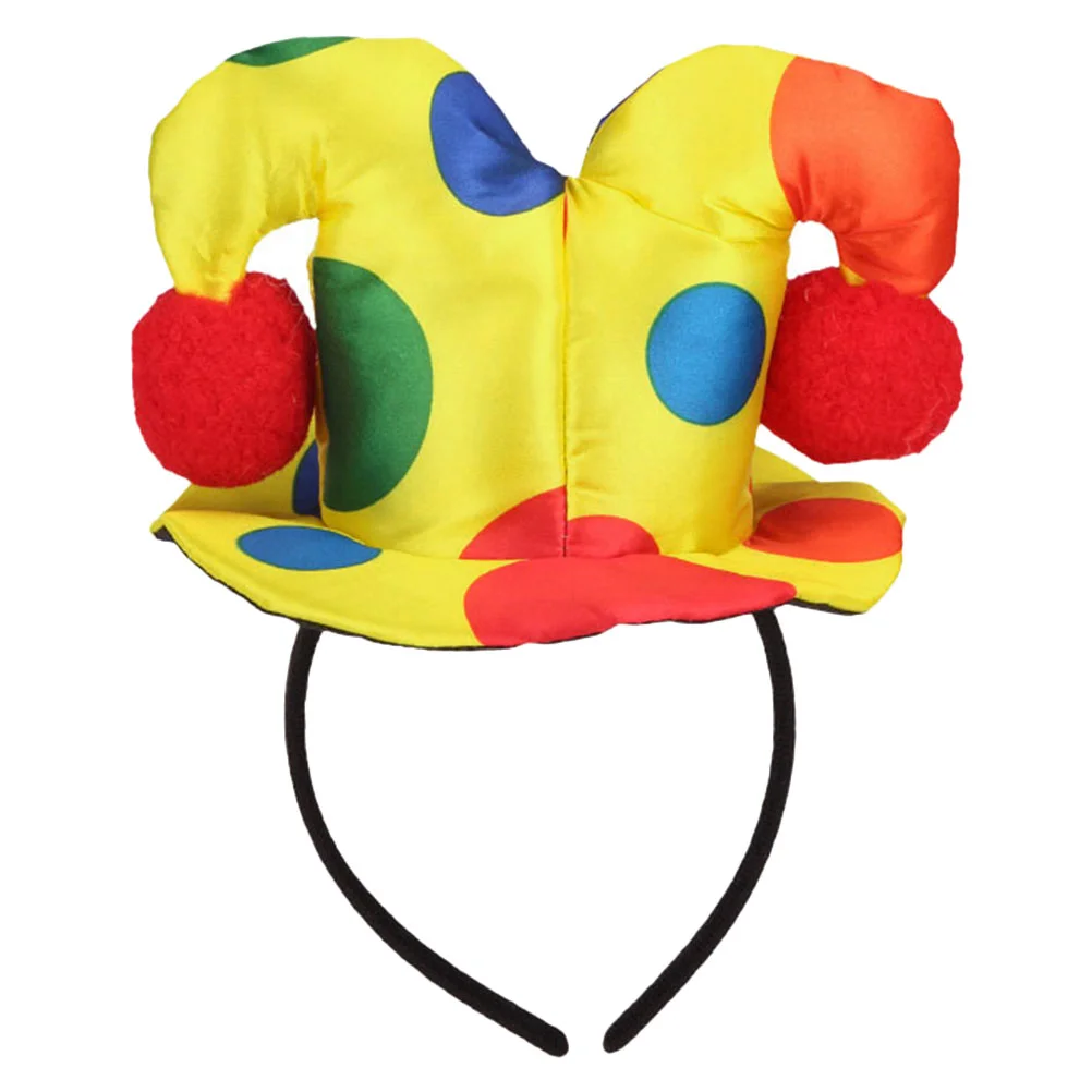 

Clown Headband Halloween Hair Women Funny Unisex Headgear Headbands for Girls Decoration Accesories