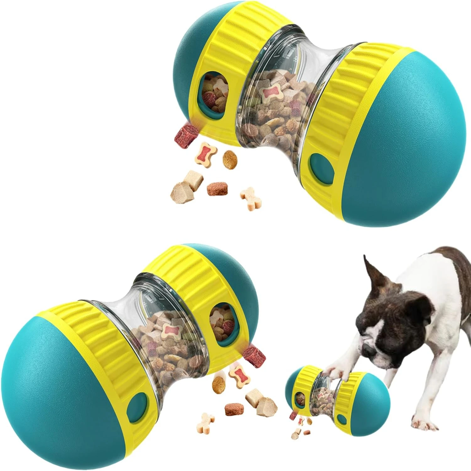 Engaging and Interactive Green Dog Puzzle Toy - Stimulating Mental Exercise for Happy Pets - Exceptional Alternative to Slow Fee