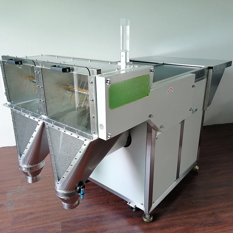 Flat transport double bucket puzzle breaker