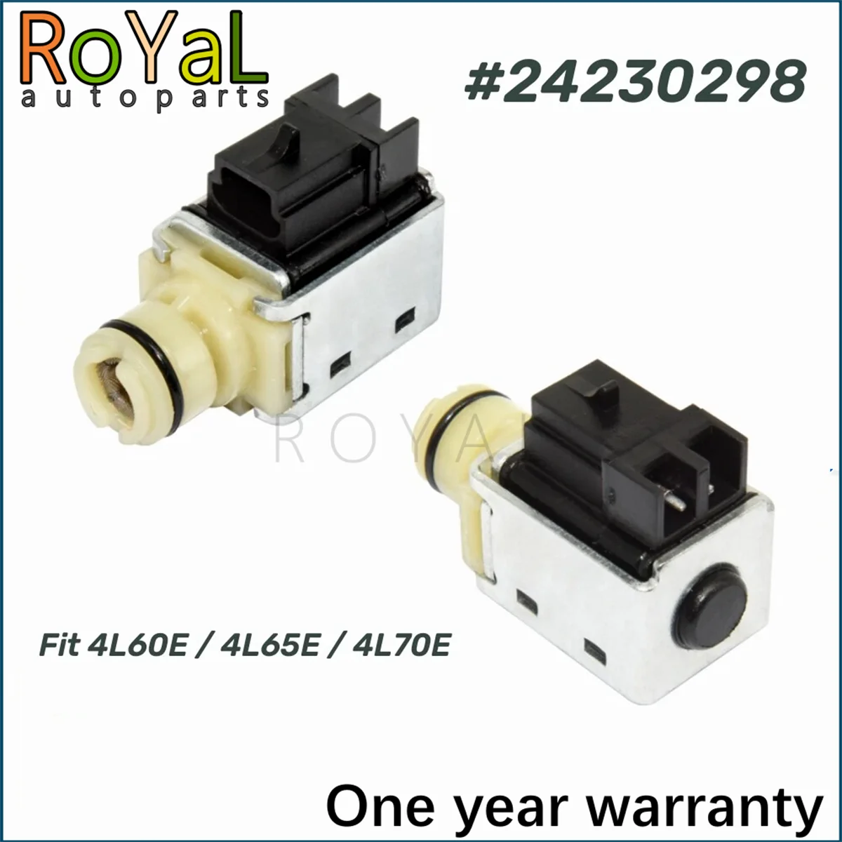 

4L60E 4L65E Transmission 1-2 2-3 A & B Shift Solenoid 93-up OEM 24230298 (2 Pcs)
