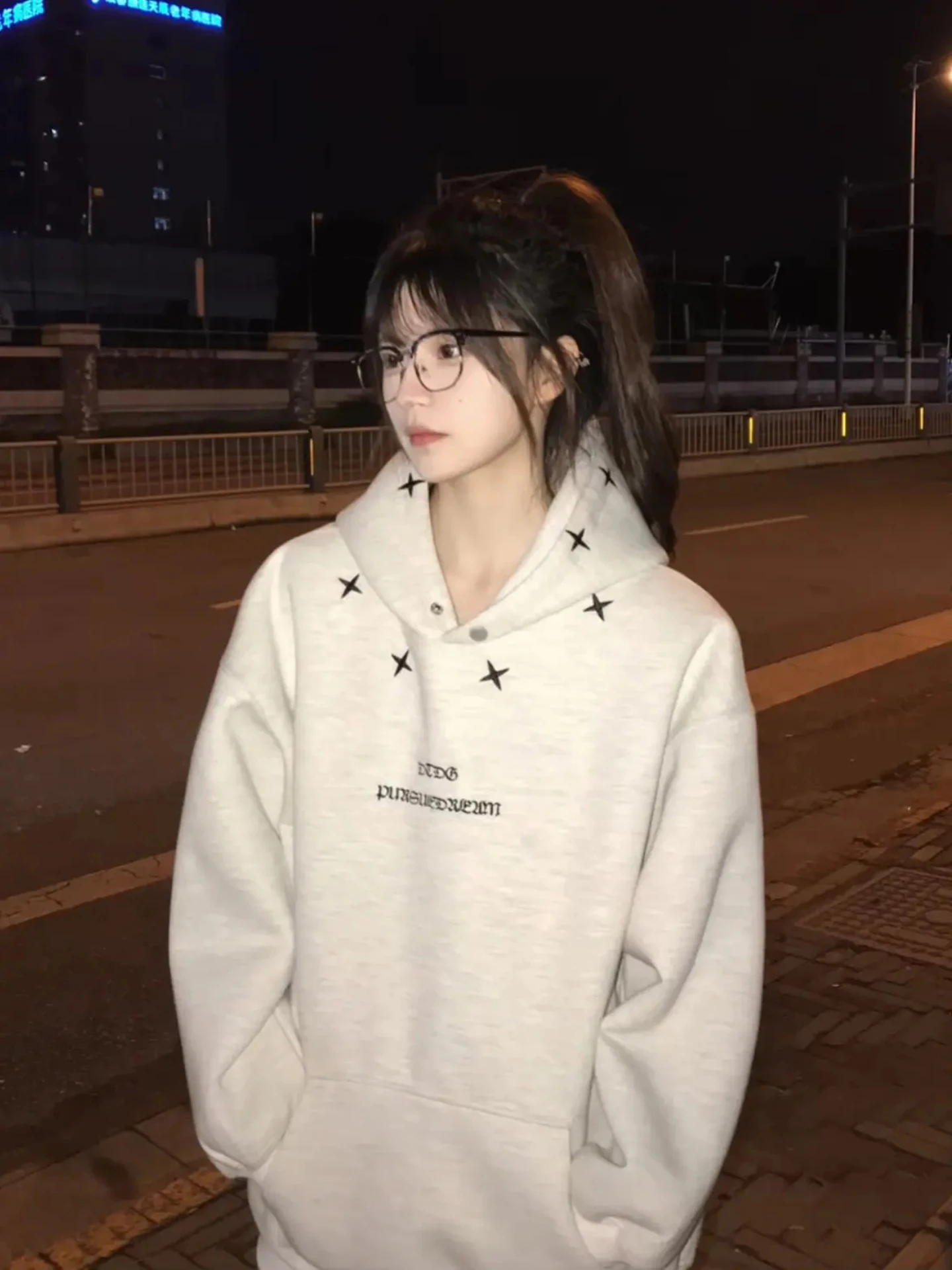 

Толстовка с капюшоном American Sle с вышивкой и звездами для мужчин и женщин, осенне-зимняя повседневная верхняя одежда, мягкий теплый хлопок, полиэстер