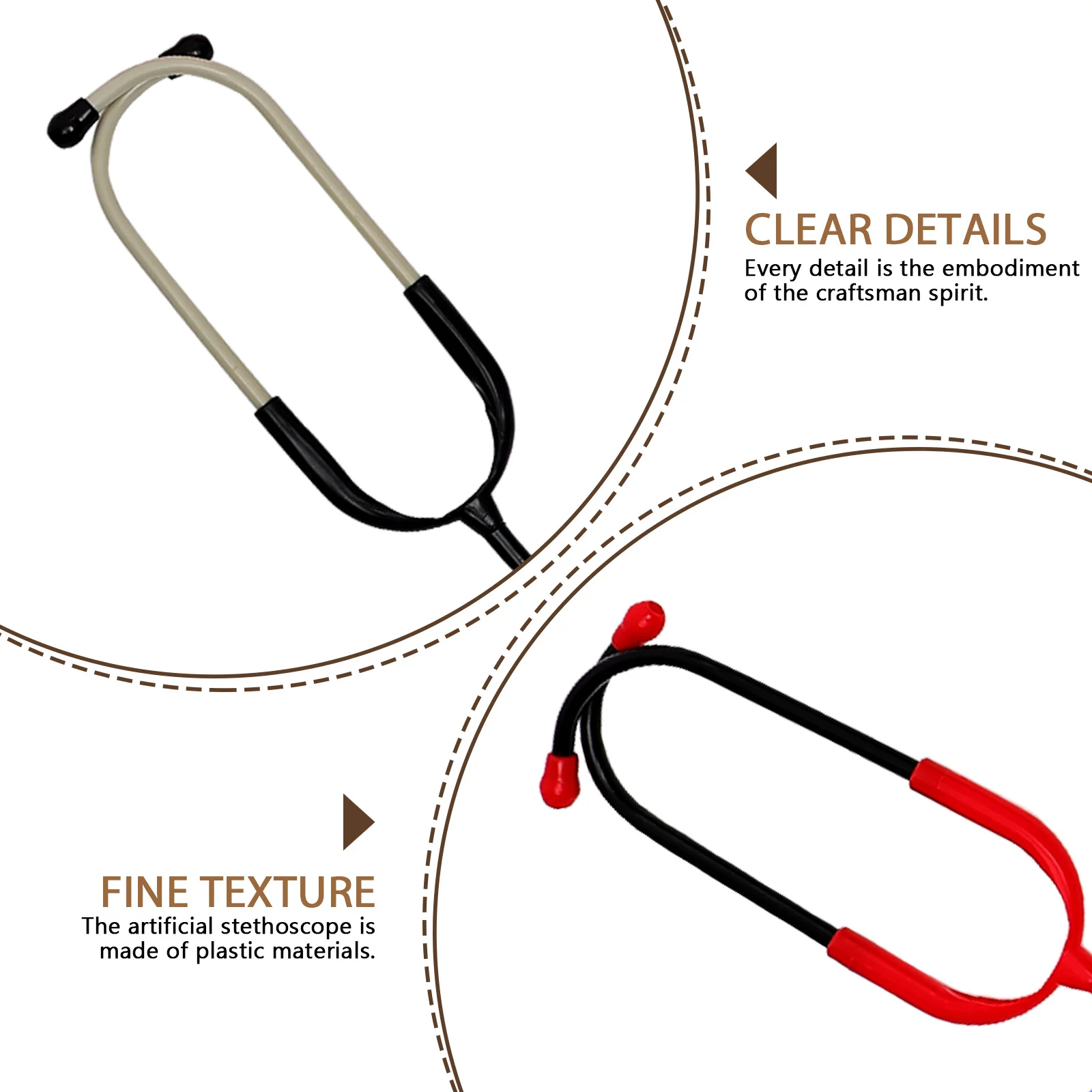 4pcs Kids Stethoscope Simulation Nursing Role Play Doctor Game Set For Children Pretend Play Realistic Medical