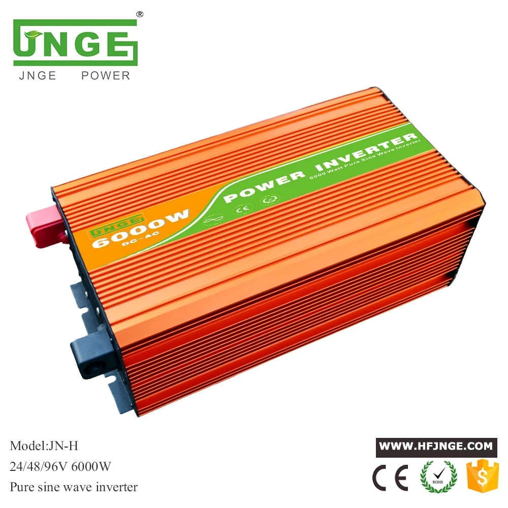 5000 Watt Pure Sine Wave Solar Inverter 24V 48V 96V  110VDC -220VAC Power Inverter Converter