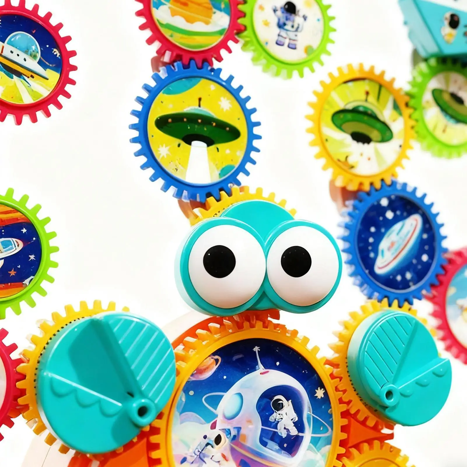 Gear Toys Educational Activities STEM Building Blocks Toys For Boys Kids Birthday Party Home Preschool School Travel Beach