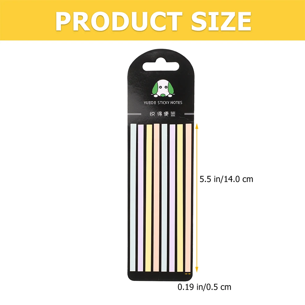 

Fluorescent Index Tabs Notes Tapes Notebooks PET Transparent Dividing Line Colored Sticky Tabs Adhesive Reading Markers
