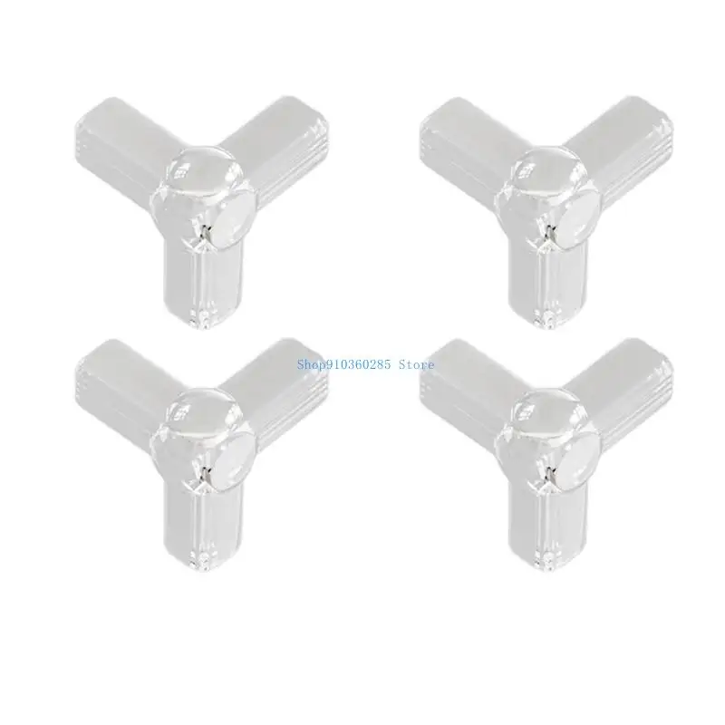 

K9FF 4pcs Multipurpose Clear Corner Edges Protectors For Nursery Furniture Protective Cushions With Strong Adhesive Backing