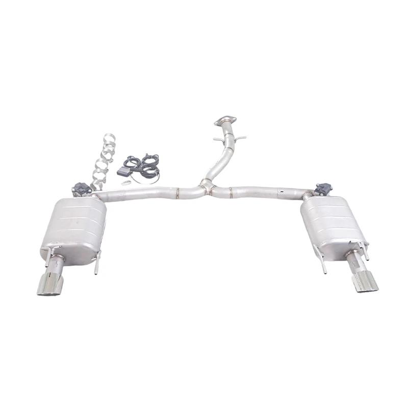 

GFC Alexback Exhaust Muffler for 2006-2012 Lexus IS250 IS300 IS350 Car electric valve exhaust system is made of SUS304 Pipe