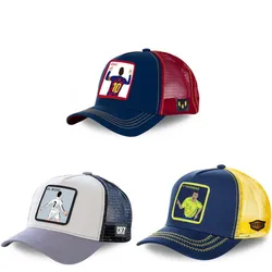 Cartoon Cap Superstar Football Baseball Cap Men Women Summer Hip-Hop Sun Visor Cap Gift Adjustable Mesh Hat Trucker Hat 