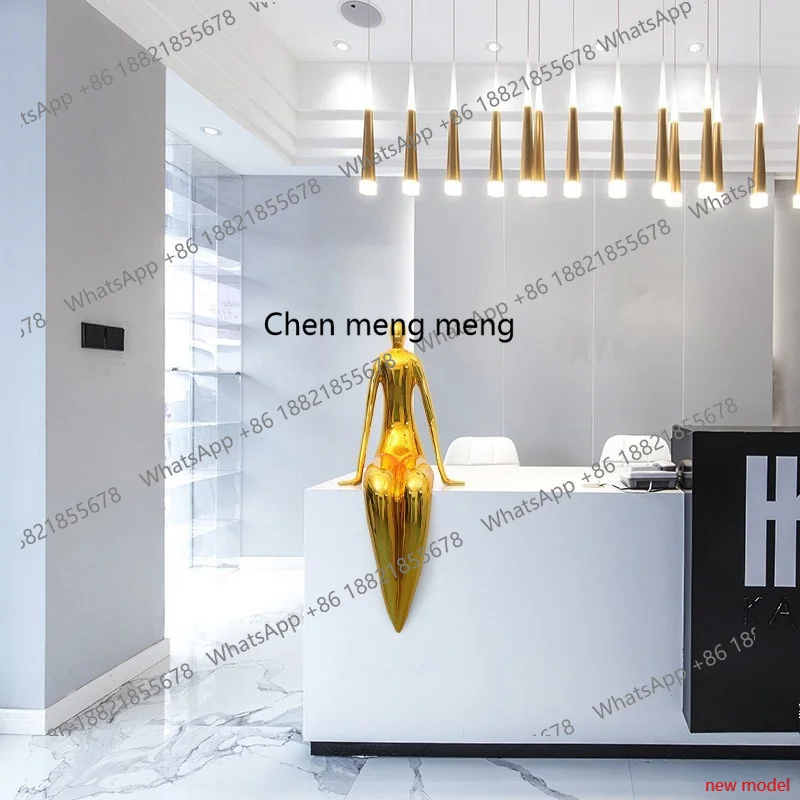 H178H178Modern Abstract Creativity, Character Ornament Model Room Sales Office, Sculpture