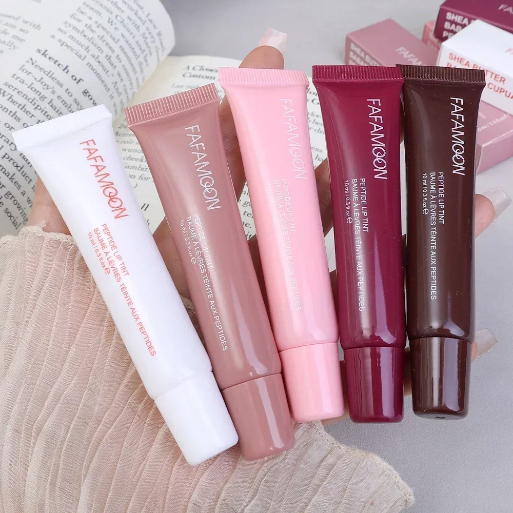 Zachte Tube Gekleurde Lipgloss Blijvende Vochtinbrengende Vloeibare Lippenstift Verwijderen Dode Huid Lipverzorgingsgel Lip Oil Beauty Cosmetica Make-Up