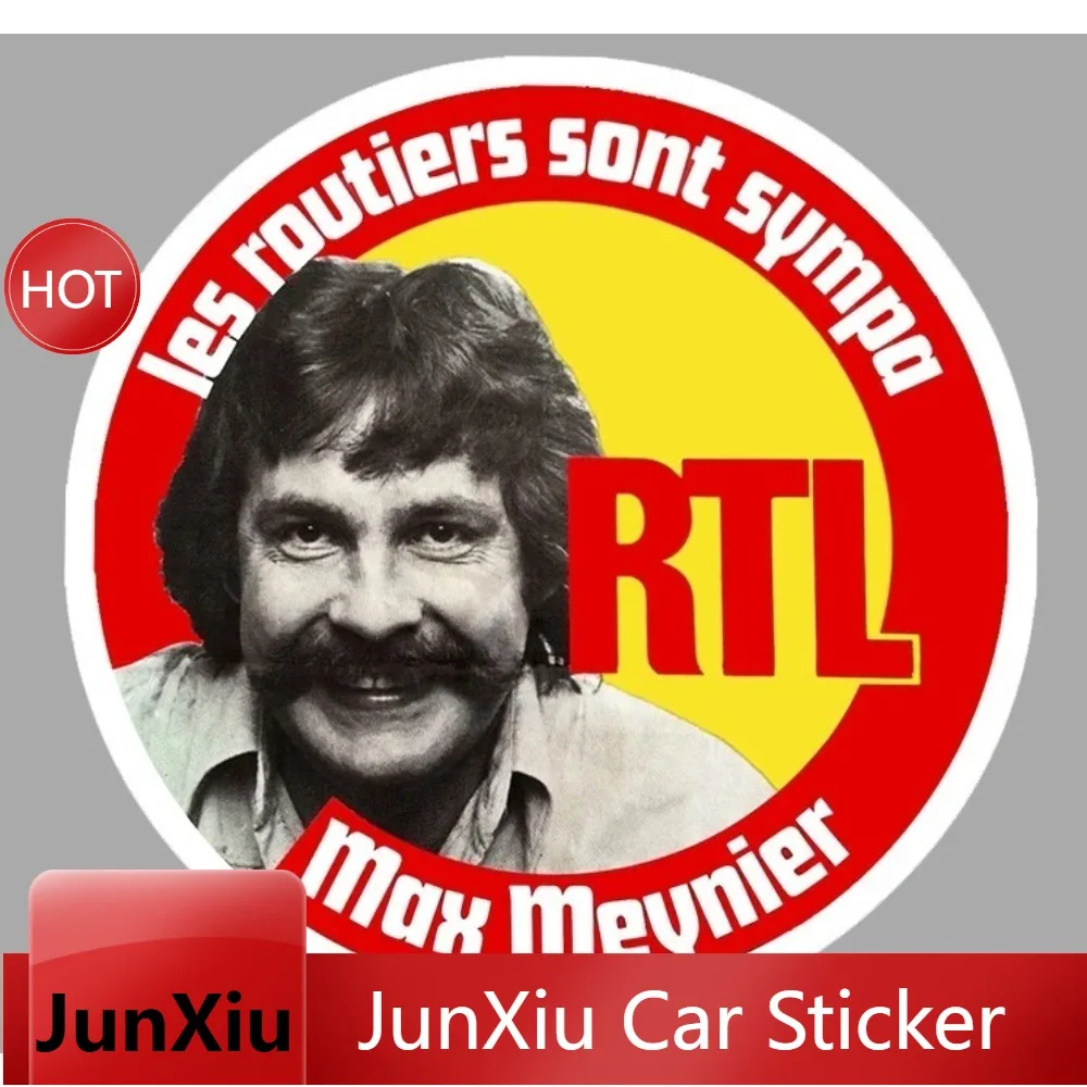 Vinyl Decal Friendly Truckers Max Meynier High Quality Outdoor For Suitcase Fade Resistant Luggage Stickers