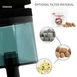 Fish Tank Hollow Quartz Ball Free Breathing Cubes Bio Ceramic Ring Aquarium Biochemical Sponge Filter Water Filtro Foam Carbon