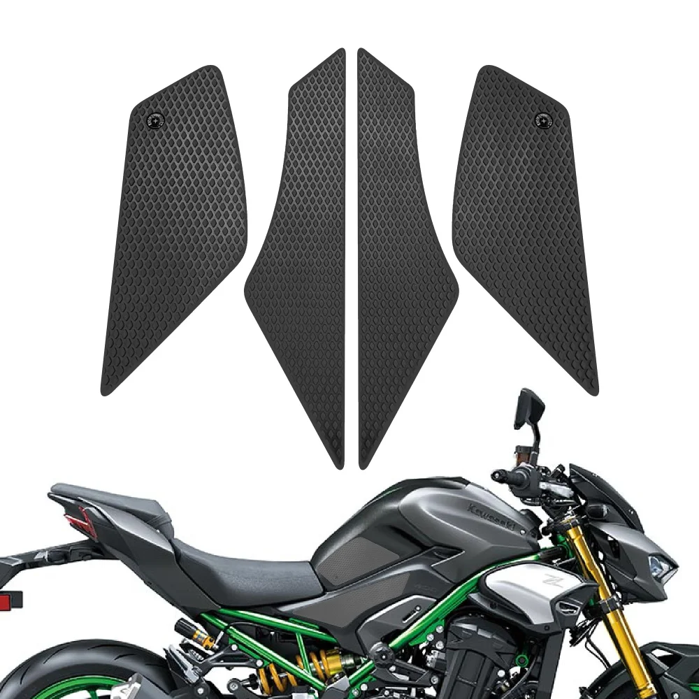 

Motorcycle Tank Grips Side Cover Grip Protector Stickers For 2026 Kawasaki Z900 ABS Supernaked 2025