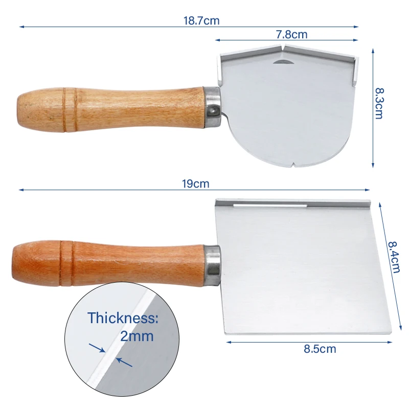 Dental Wax Spade Shovel Oral Full Denture Processing Wax Dyke Produce Dentist Shovel Hot Wax Shovel Dental Lab Tools