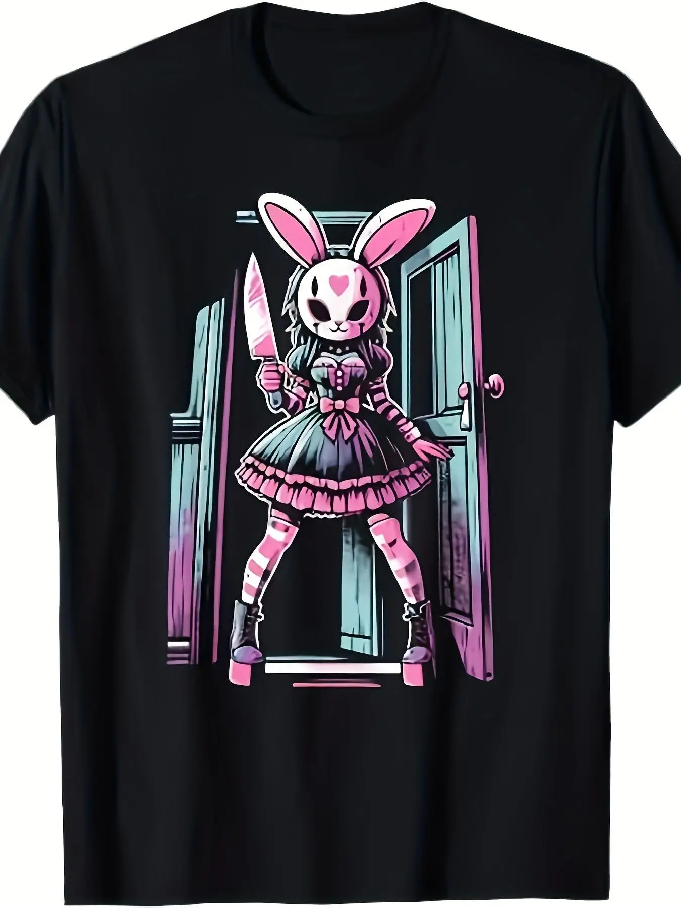 High Street American Fashion Brand Men and Women Original Letter Print Retro Street Short Sleeve T-shirt Summer Cotton Loose