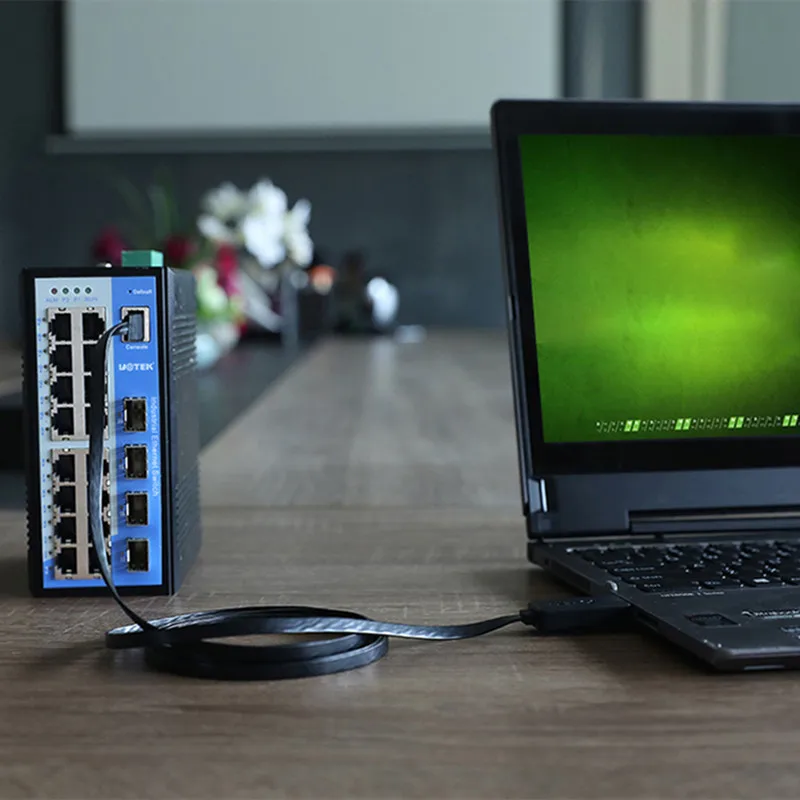 UOTEK 1,5 M USB AM a RJ-45 RS232 consola Cable convertidor de depuración USB2.0 RS-2323 RJ45 adaptador conector Cable UT-883R