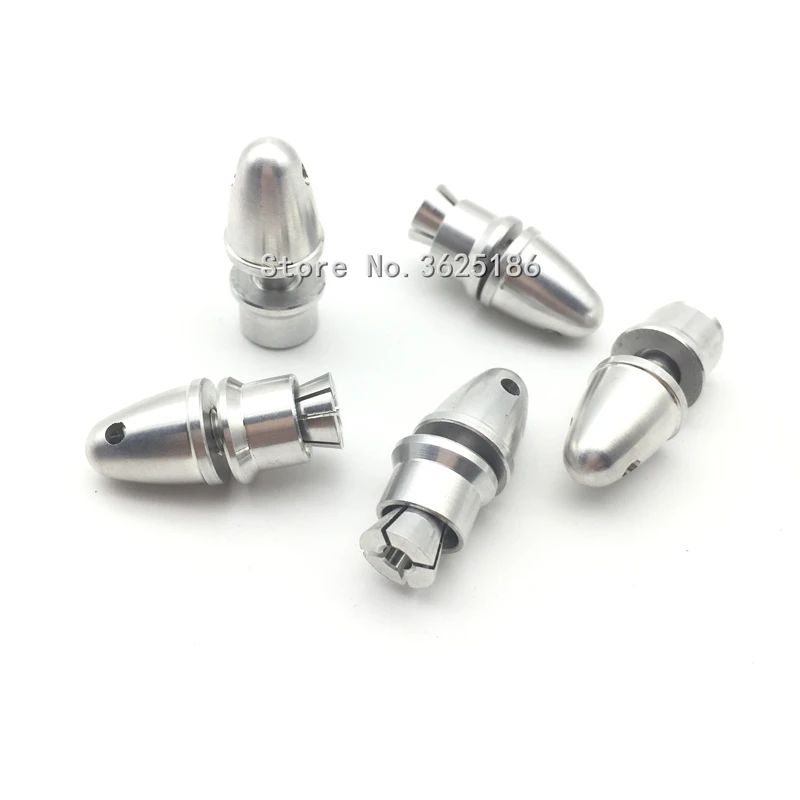 5pcs  3.17mm RC Aluminum Bullet Propeller Adapter Holder for Brushless Motor Prop  Dropshipping wholesale