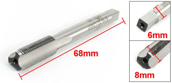 European And American Market Machine 2PCS/lots Straight Flute High Speed Steel Fine Plug Hand Tap  5/16-32UNF