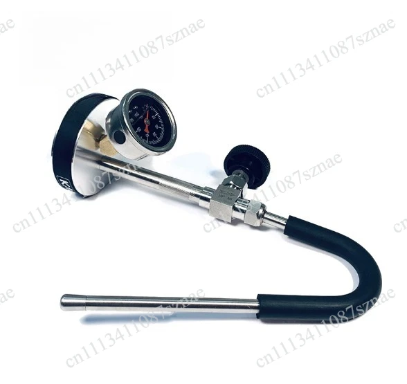 Portable Detachable Steam Milk Frother - Camping-Friendly Foam Maker for Moka Pot