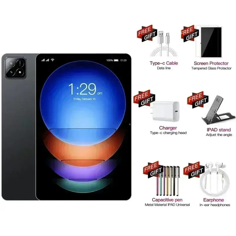 To Global Version Mi Pad 6S Pro Tablet 11inch 4K Android 14 16GB+1T 20000mAh 5G Dual SIM Phone Call WiFi GPS Tablet