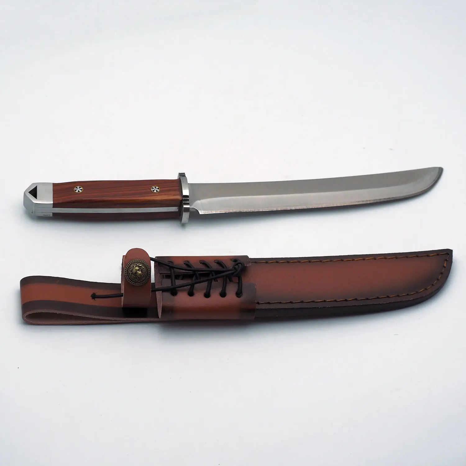 

High-Hardness Meat cutter knife,fruit knife,EDC Convenient with Jacket, Fixed Blade, Multi-purpose cutting knife and BBQ Knife