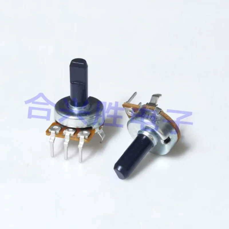2PCS Single B10K 3Pin With Midpoint 161 Type Power Amplifier Speaker Subwoofer High And Low Balance Potentiometer