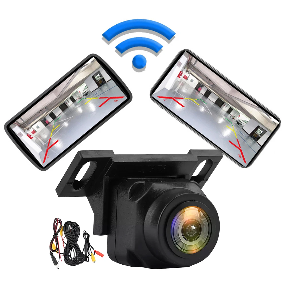 

720P AHD Vehicle Rear View Reverse Camera 170 Degree Lens Night Vision Parking Assistance Camera CVBS Rear Camera HD Color Image