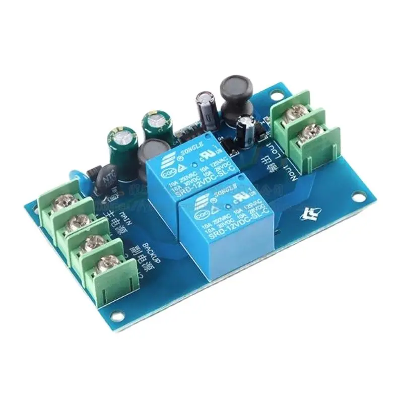 220V Dual Automatic Switch 10A l Power Supply Two in One Out  Outage Conversion Board Module