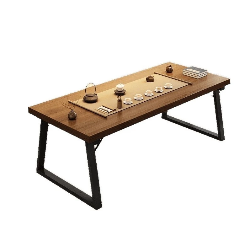 طاولة شاي صينية، طاولة شاي مكتبية بسيطة في غرفة المعيشة، مجموعة كاملة #1