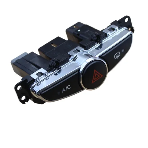Imagen 2 del producto Para Hyundai VERNA doble Flash AC aire acondicionado descongelación interruptor de luz de emergencia 1 Uds