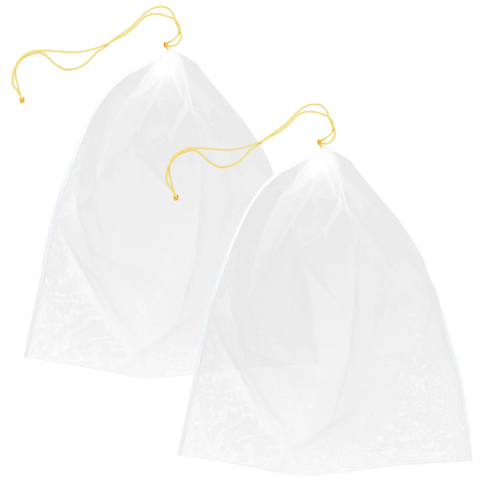 Honey Strainer Bags 2 Pack Reusable Fine Mesh Nylon Filters for Beekeeping Coffee Juice Soy Milk Cold Brew