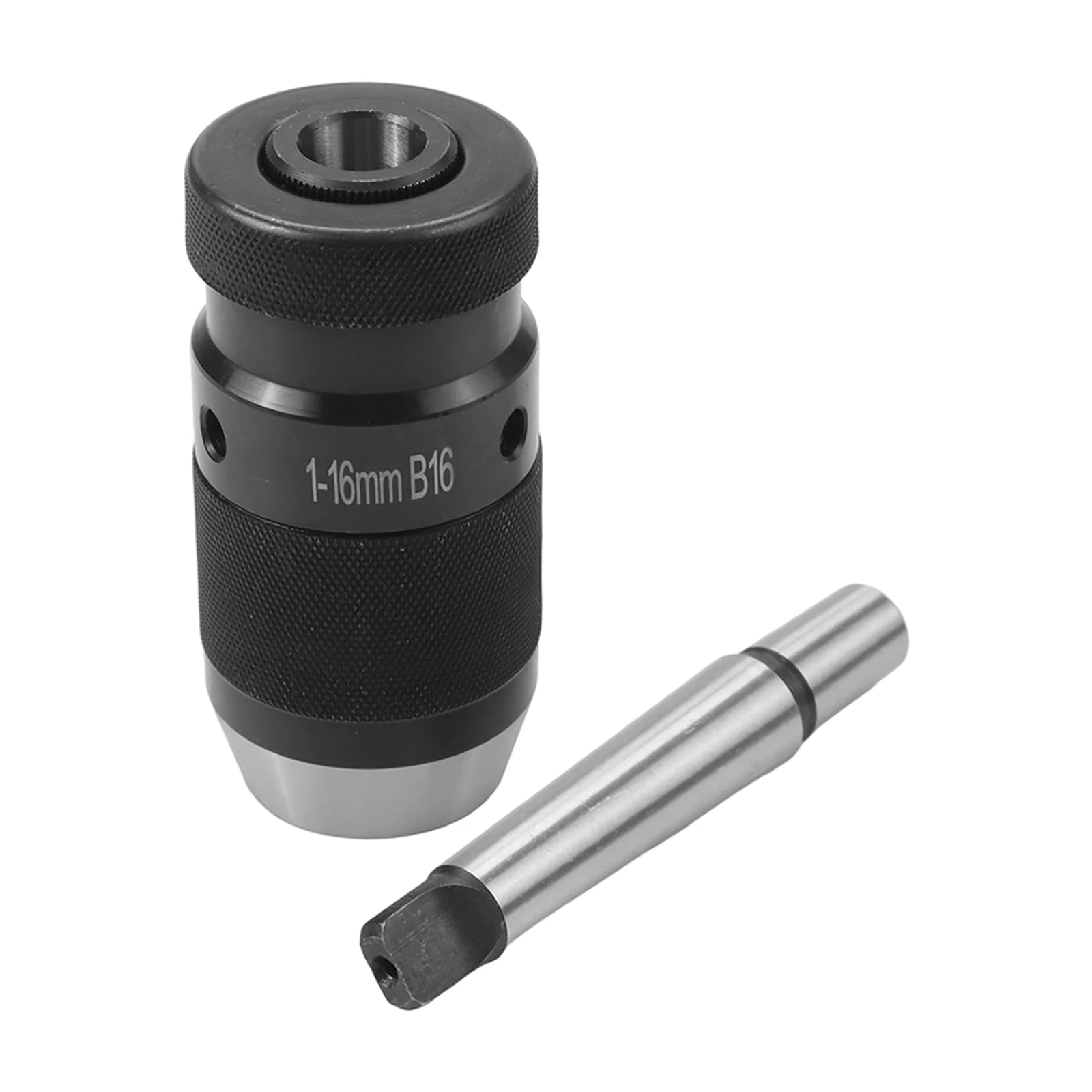MT2 Shank B22 Self Tightening Drill Chuck For Morse Milling Machine Drilling Tool Keyless Jaw Holder Power Bit