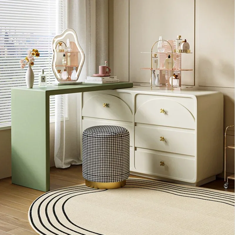 

Улучшенный туалетный столик, шкаф для хранения, встроенный ретро-допамина, дизайнерская рабочая станция, компьютерный стол со скидкой