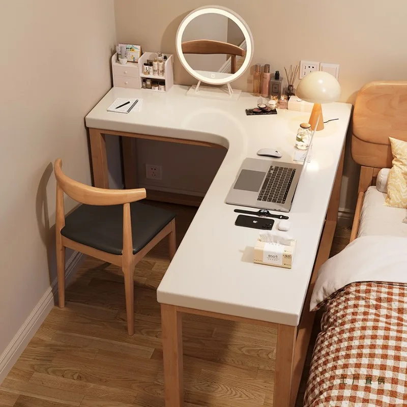 

Corner desk household L-shaped corner computer desk bedroom simple dresser 7-shaped large board table