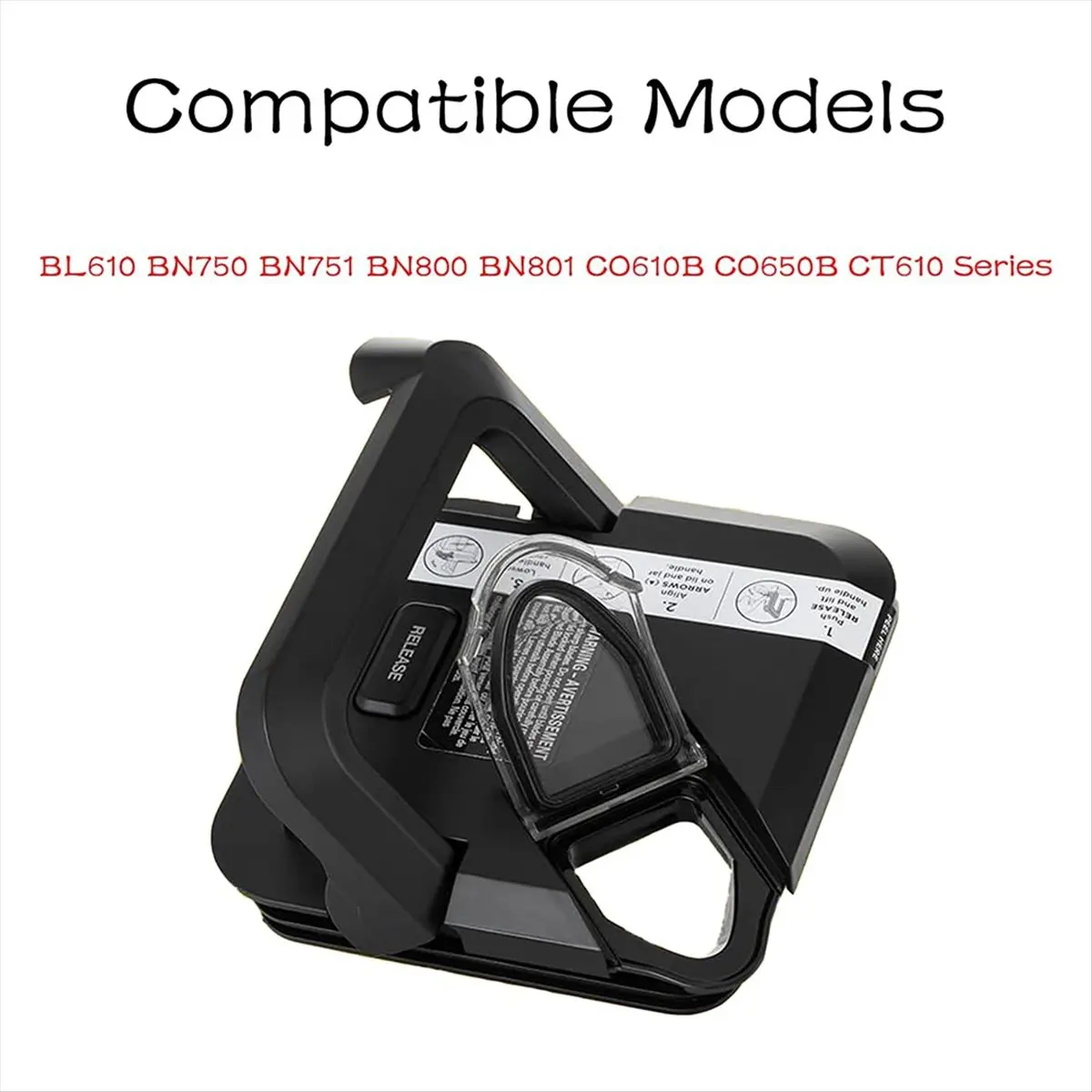 Замена крышки блендера CLIM для блокирующей крышки кувшина на 72 унции, детали верхней крышки для кувшина на 72 унции BL610 BN800