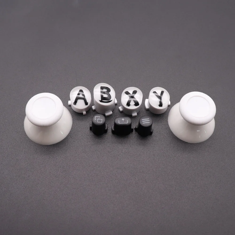 Für XBox Serie X S Core Controller Thumbsticks Caps ABXY Ansicht Menü Teilen Tasten Mod Kit Ersatz Gamepad Reparatur Teile