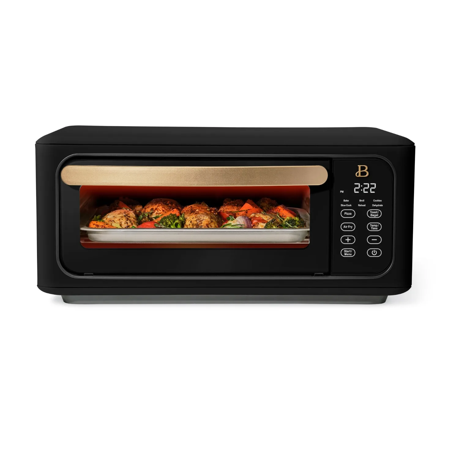 

Infrared Air Fry Toaster Oven, 9-Slice, 1800 W, Black Sesame Electric Oven .USA.NEW