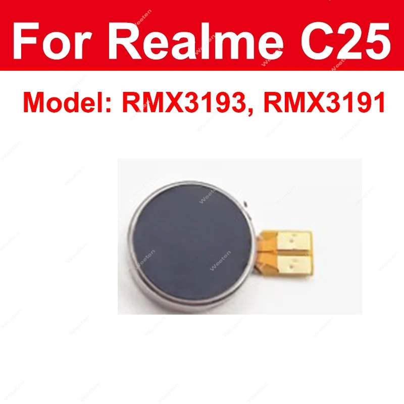 Motor Vibrator For Realme C11 C15 C20 C21 C21Y C25 C25Y C25S C30 C31 C33 C35 C67 Motor Vibration Flex Cable Replacement Parts