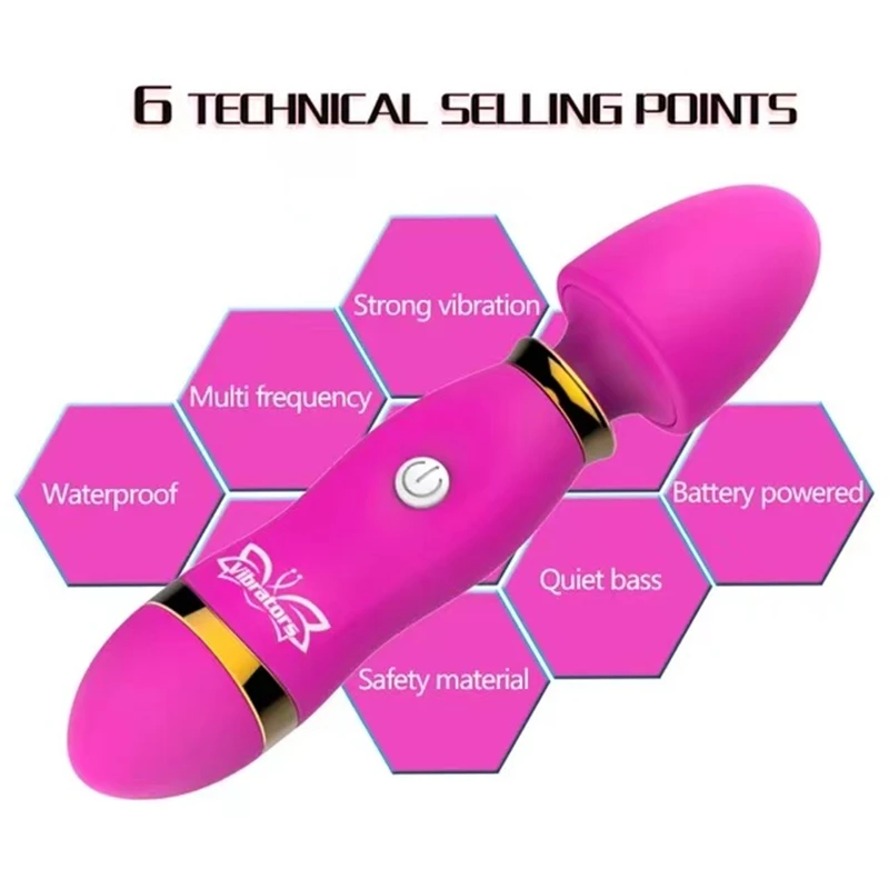 12-speed Vagina vibrator for female magic AV wand massage female masturbator G-spot sex toy store clitoral stimulator