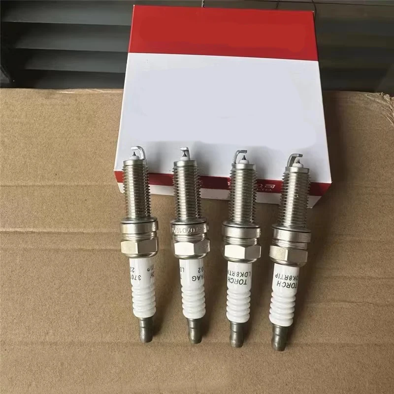 4pcs/set Car Spark Plug F4J16 For Chery JETOUR X70 Tiggo 5/7/8/5x Arrizo 5/7/6/ GX E4T15/E4T16 Engine 1.5T/1.6T F4J16-3707010