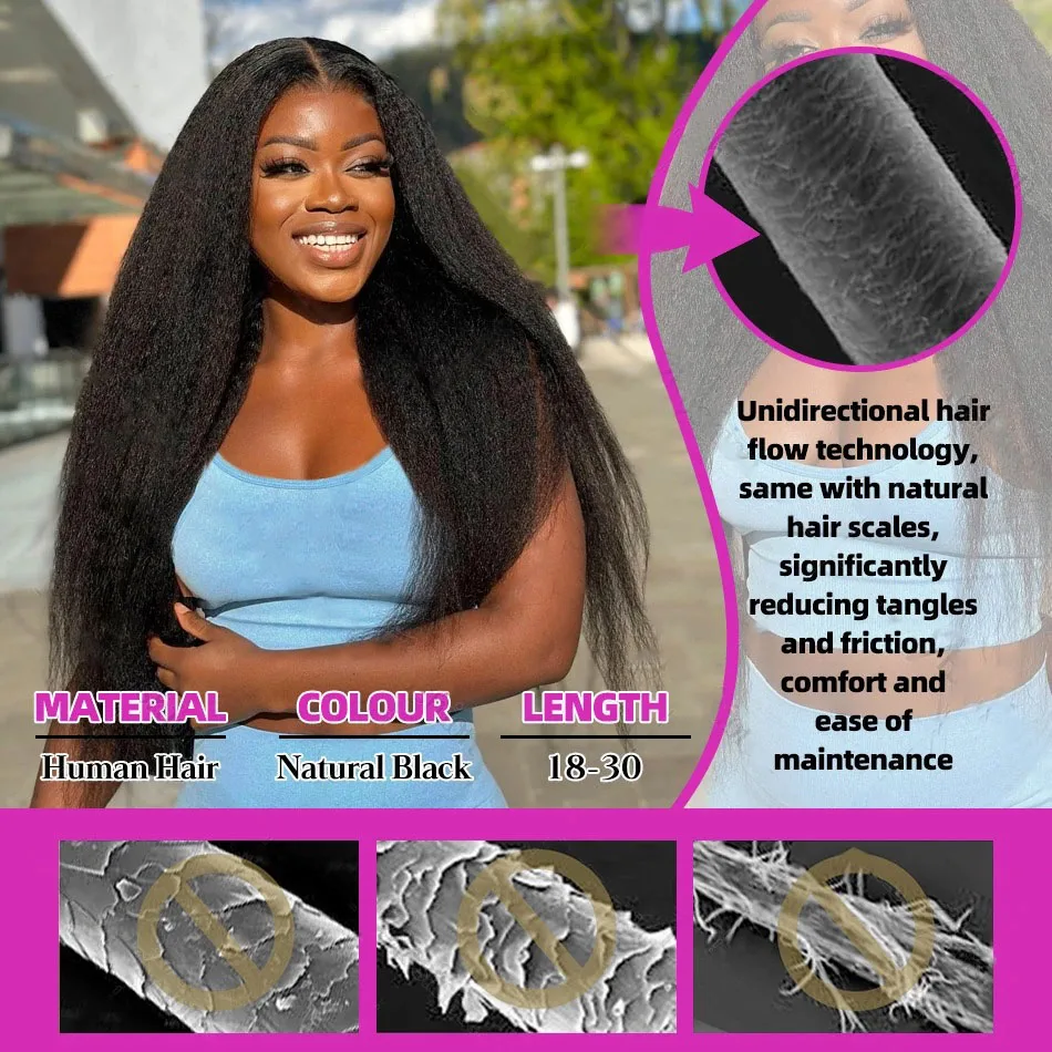 غريب حزم من شعر طبيعي مفرود 3 4 صفقات حزمة 100% الخام لحمة مزدوجة النسيج عذراء ريمي ياكي مستقيم ملحقات بيرو