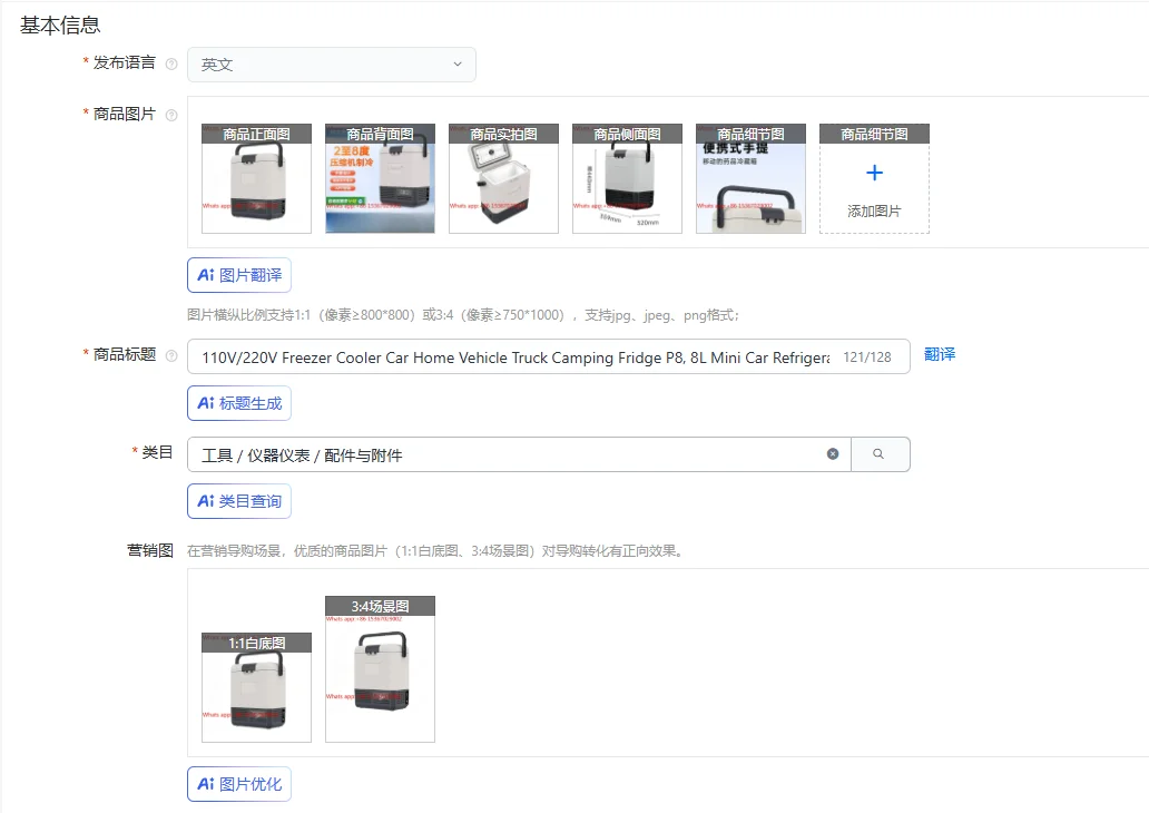 110V/220V Freezer C…