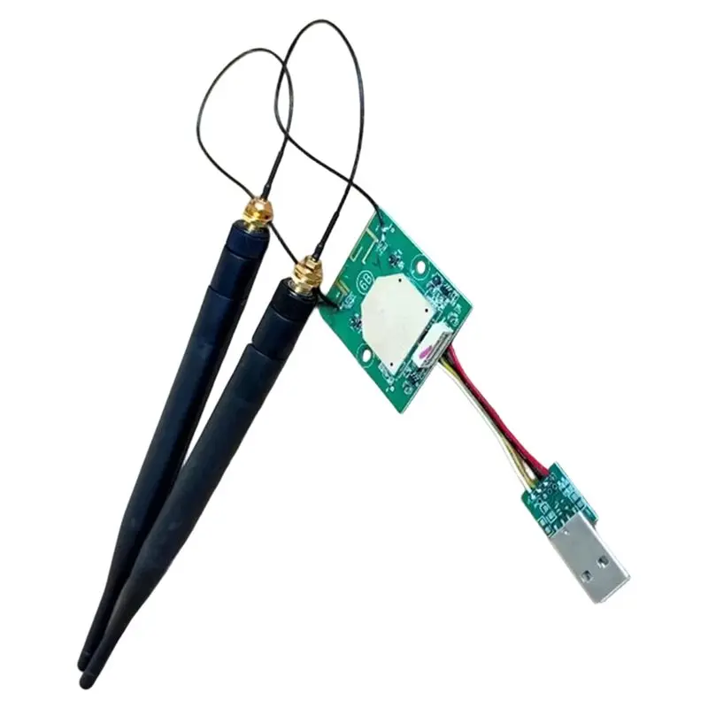 Tarjeta de Red WiFi FEDI de Alta Potencia RTL8812AU 5G para Kali Linux, para Raspberry Pi, Transmisión Inalámbrica de Imágenes USB, Compatible con Drones