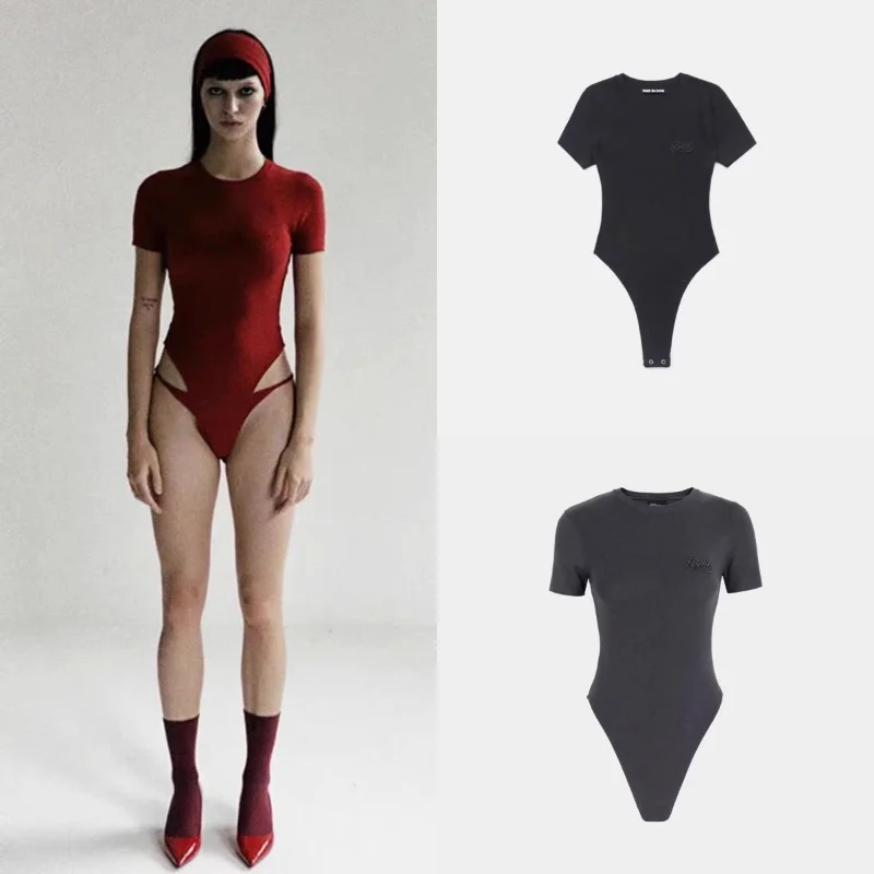 

Slimming Hot Girl Sle Summer New Women's ort Sve Onesie T-irt Top Faionable And Sli ort Pants High Waist