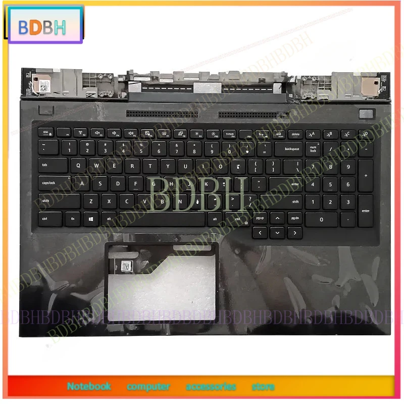 For Inspiron G7 17 7700 Gaming Laptop Original New US Keyboard Laptop Palmrest Upper Top Case Backlight Replacement Keyboard