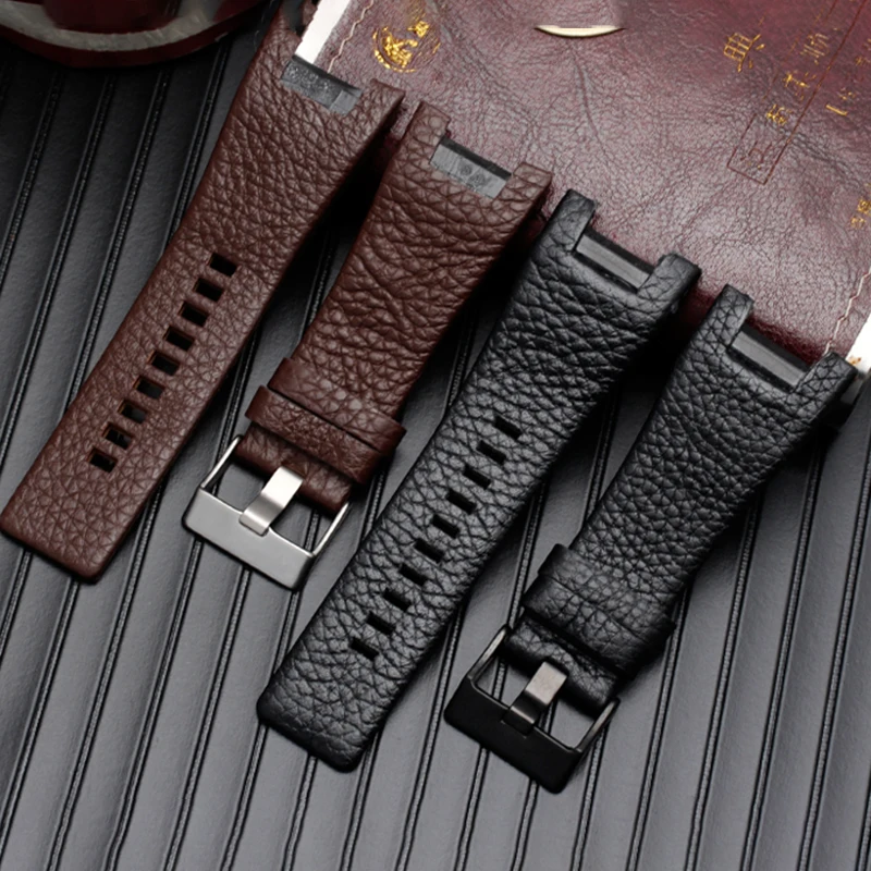 Bracelet en cuir véritable pour diesel DZ1216 DZ1273 DZ4246 DZ4247DZ287 montre bracelet bracelet montres bande